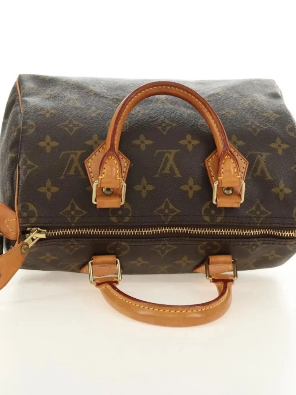 LOUIS VUITTON Monogram Speedy 25 Hand Bag M41528 LV Auth 187177SAV